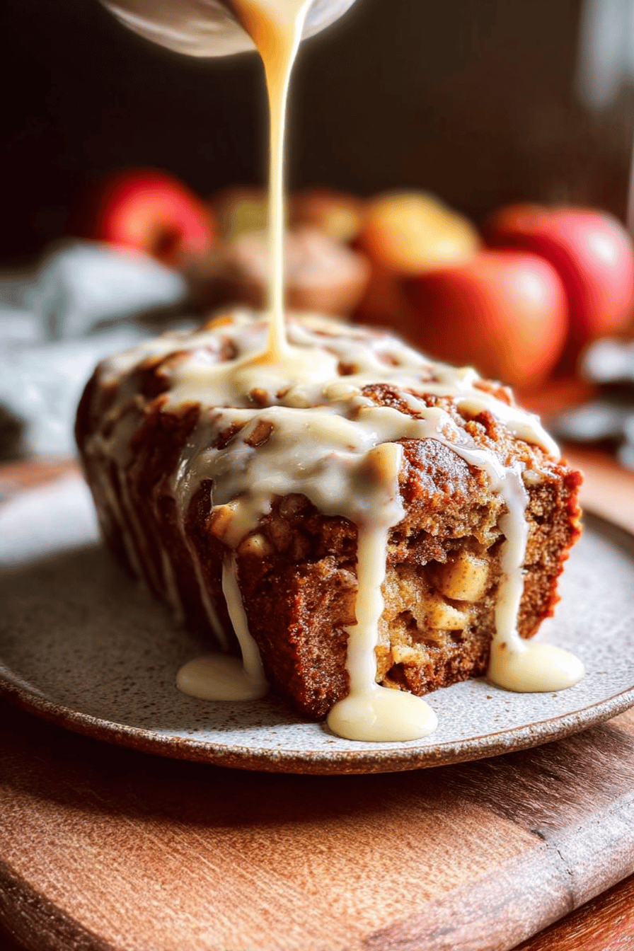 Amish Apple Fritter Bread Recipe With Cinnamon And Sugar Swirls 6 Amish Apple Fritter Bread
