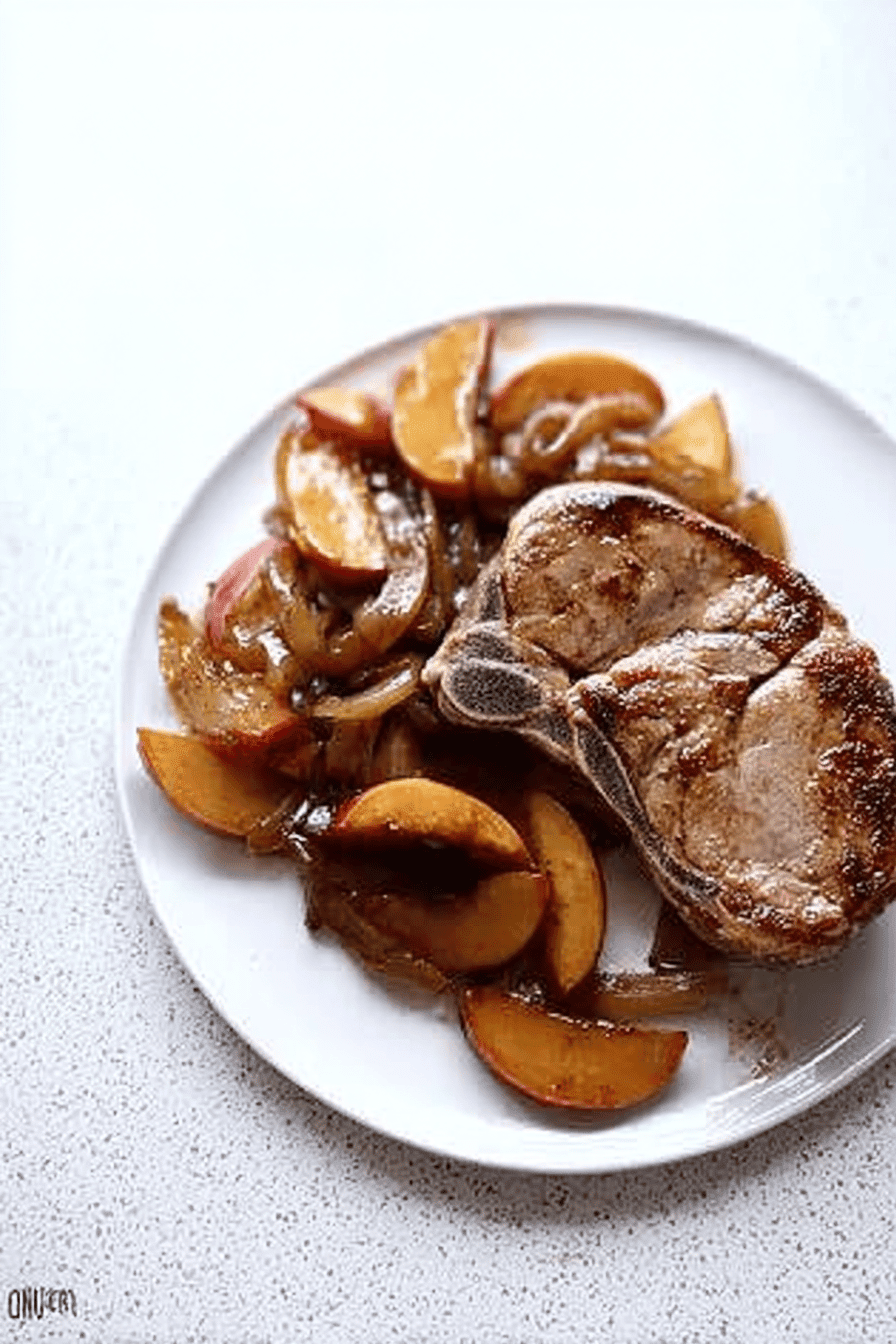 Apple Cinnamon Pork Chops