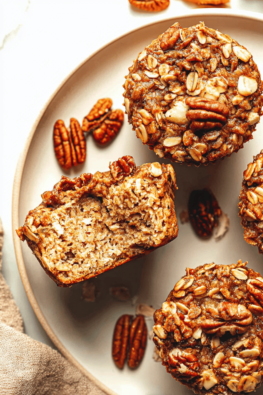 Banana Baked Oatmeal Cups Recipe