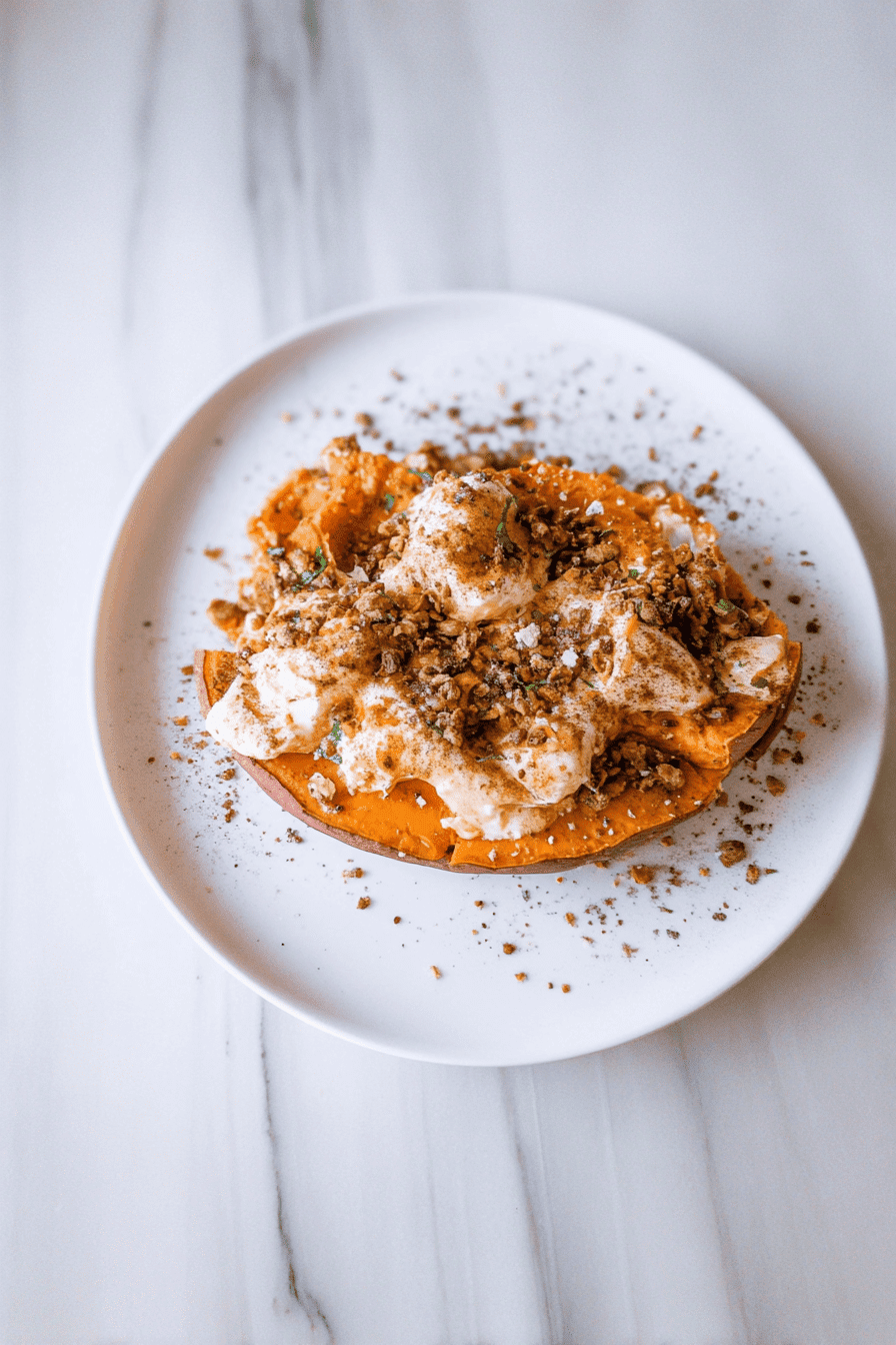 Breakfast Sweet Potato