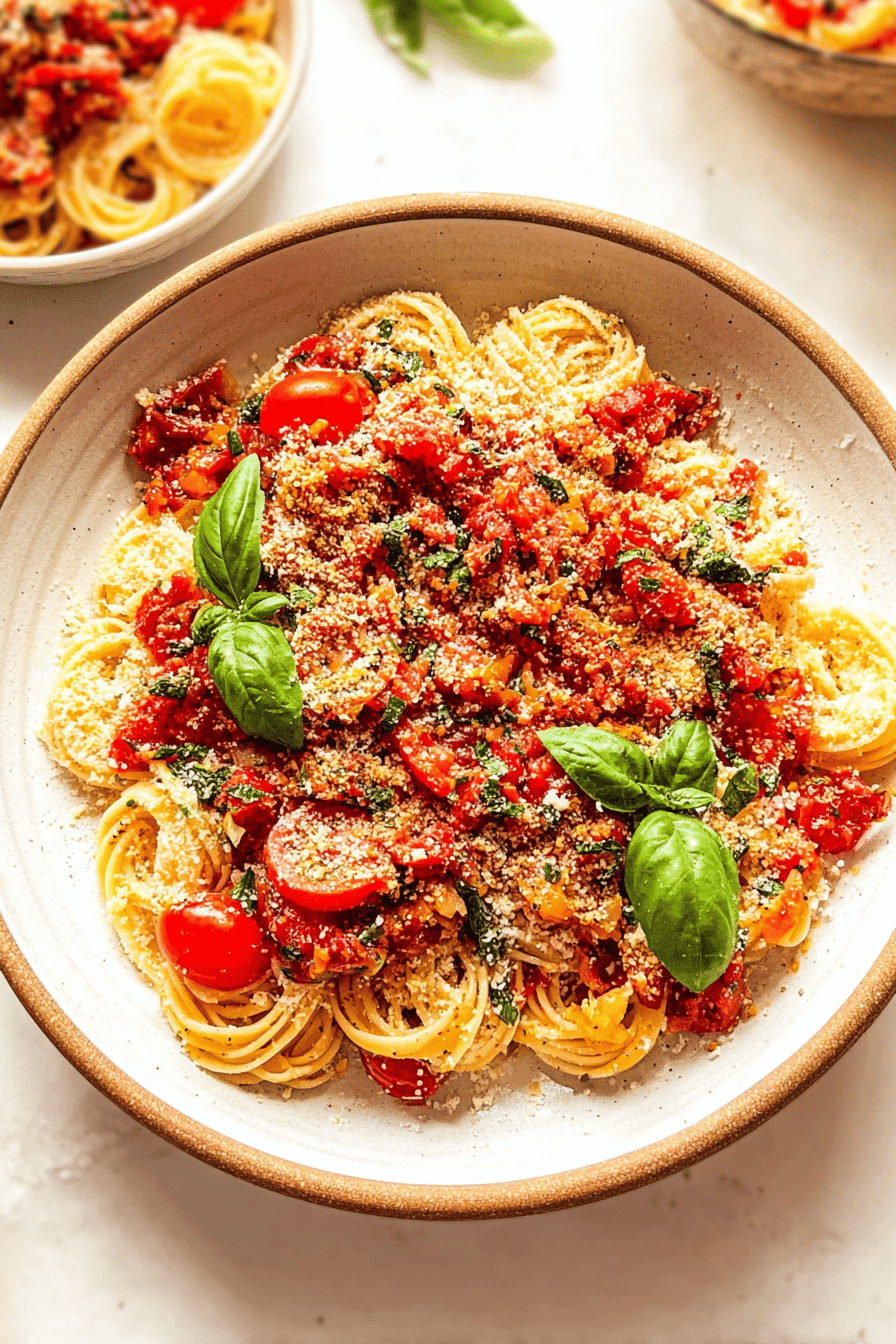 Bruschetta Pasta