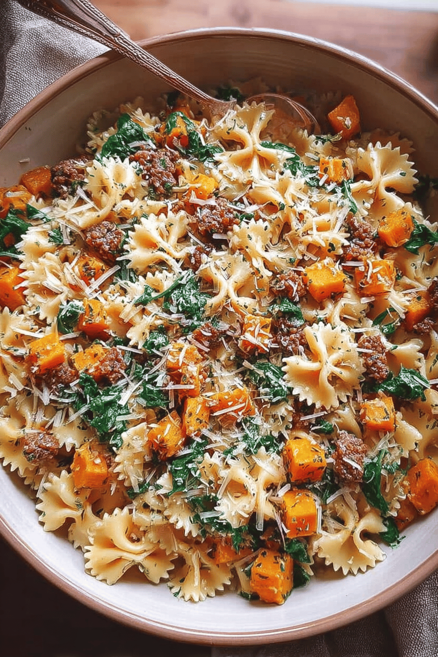 Butternut Squash Pasta