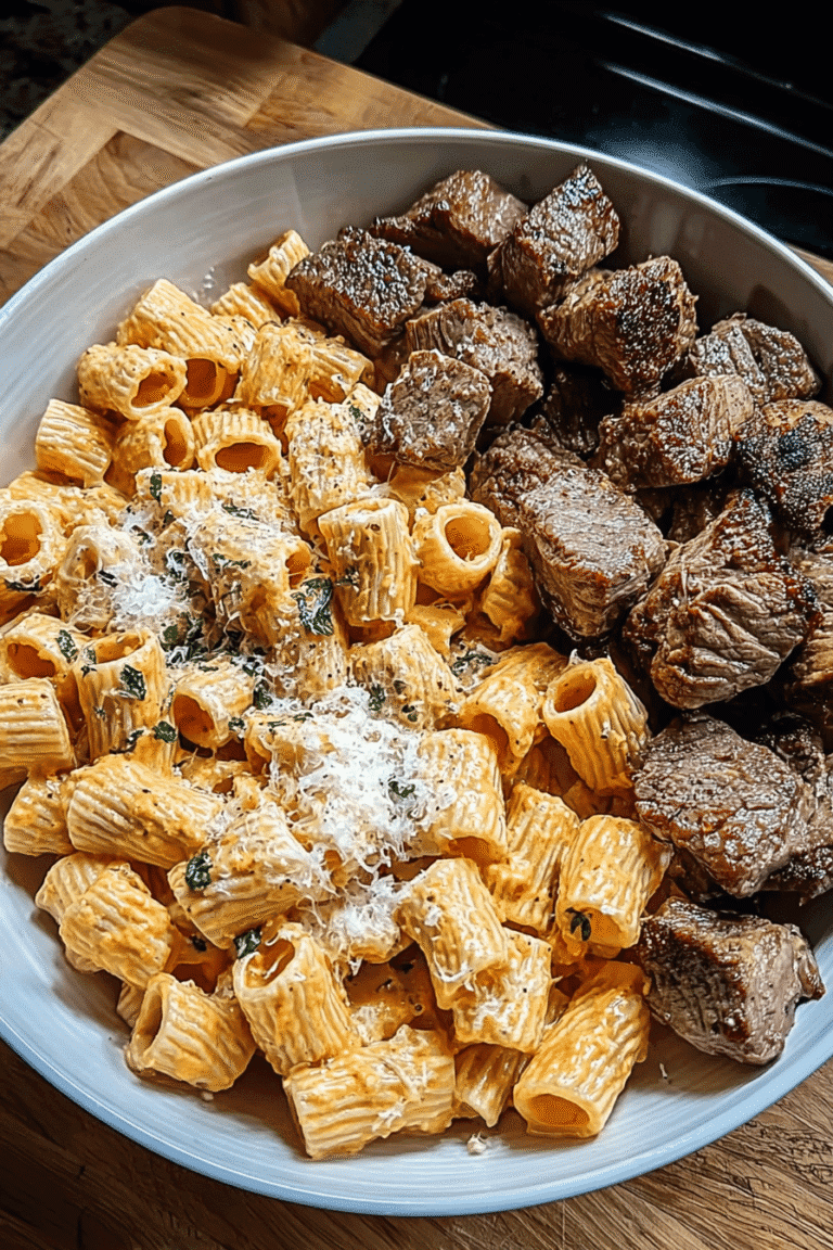 Cajun Steak Rigatoni With Cheesy Parmesan Sauce Recipe 8 Cajun Steak Cheesy Rigatoni Parmesan 91.Png