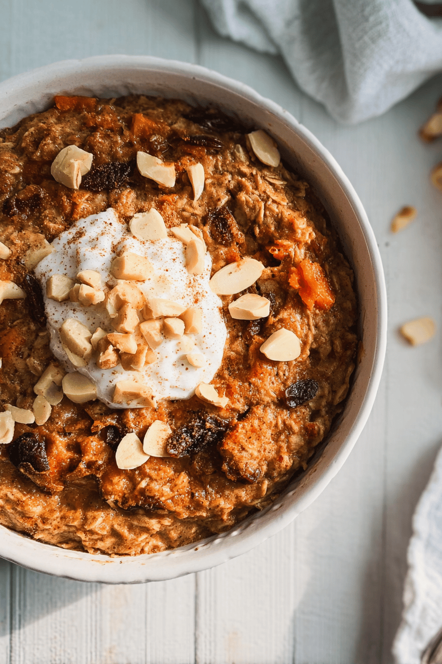 Carrot Cake Oatmeal