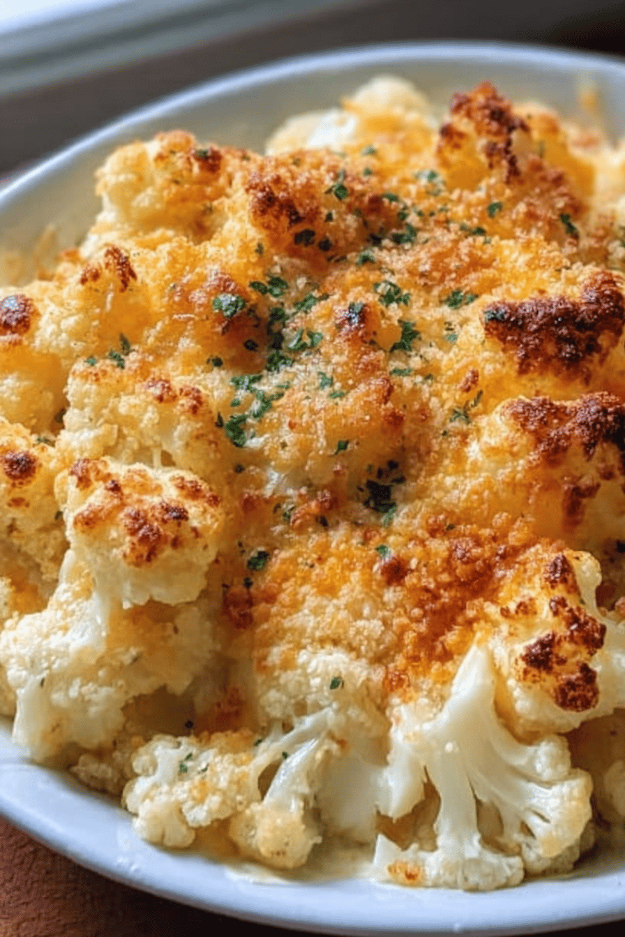 Cheesy Cauliflower Casserole