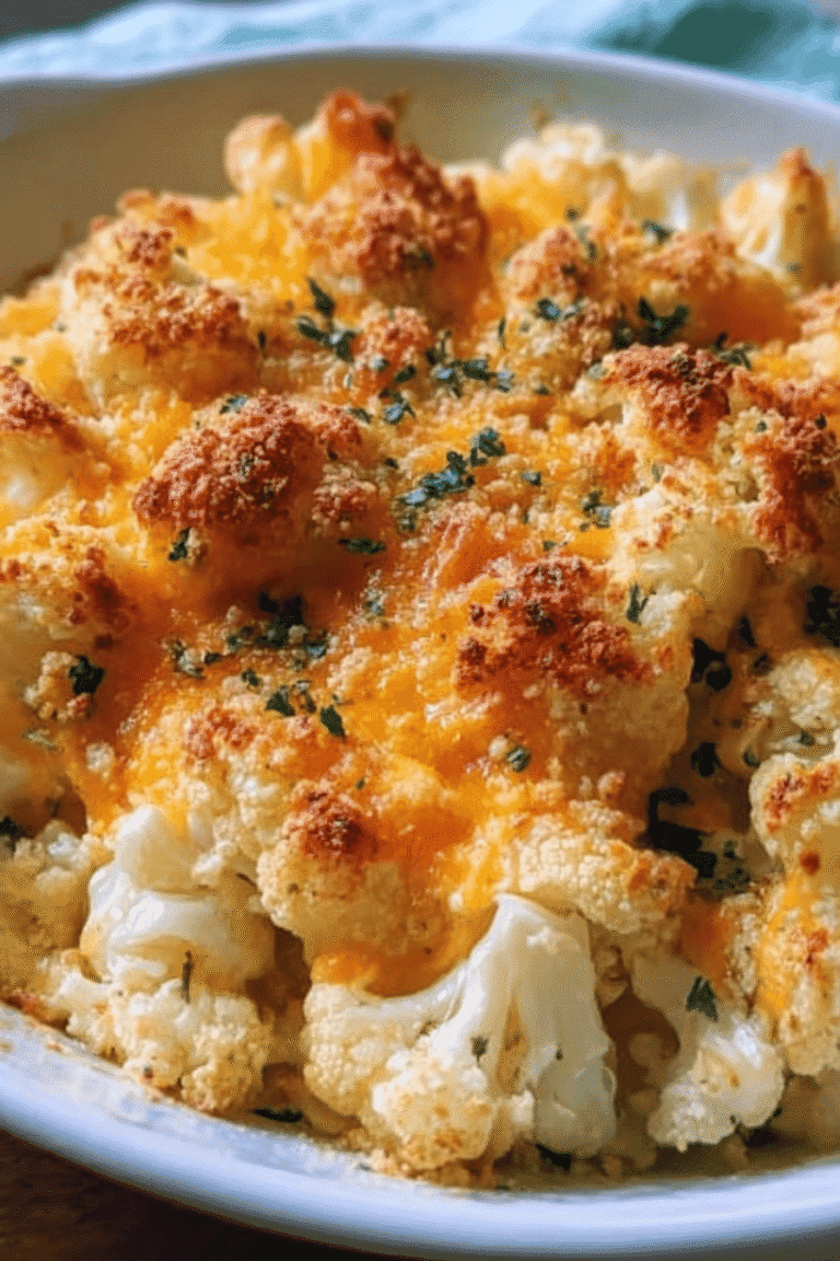 Cheesy Cauliflower Casserole 86.Png
