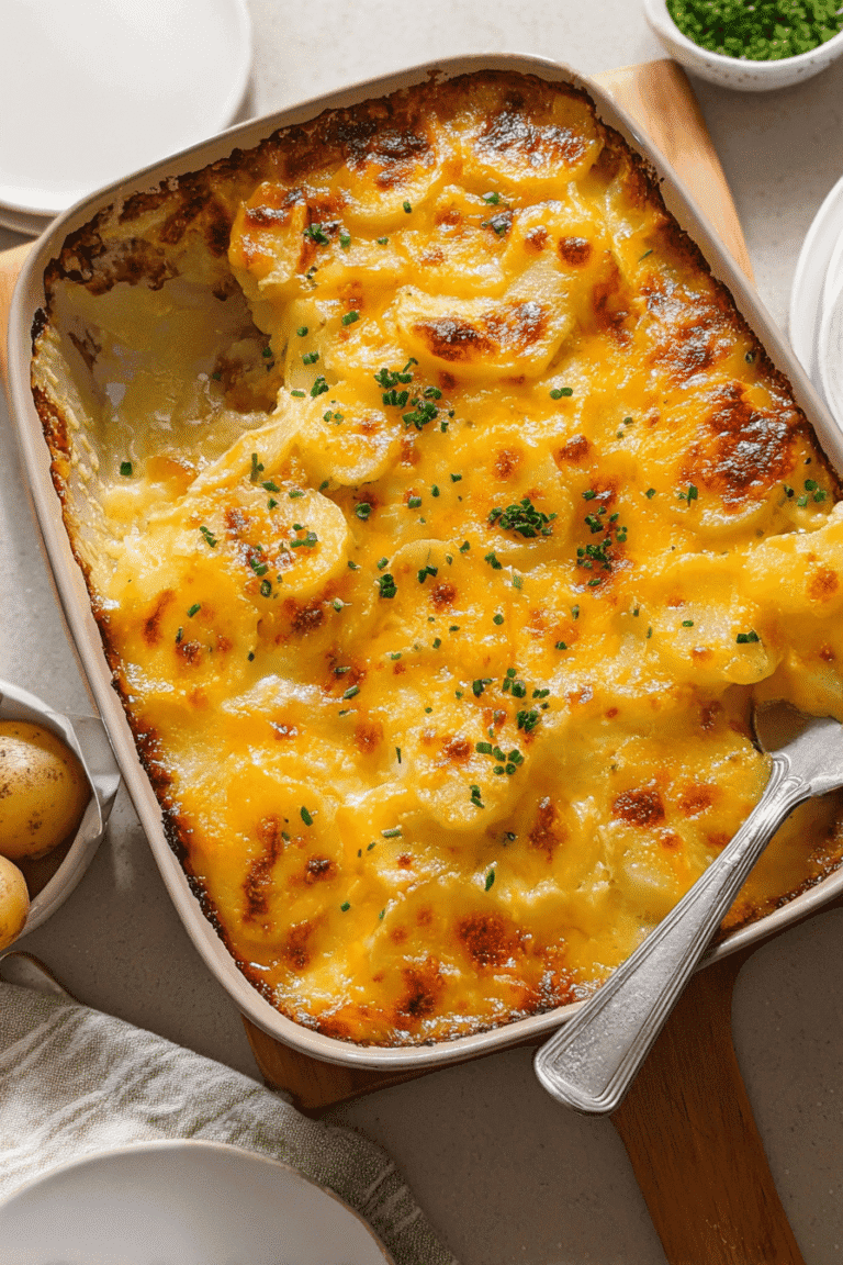 Cheesy Scalloped Potatoes With Creamy, Golden Layers 8 Cheesy Scalloped Potatoes 12.Png