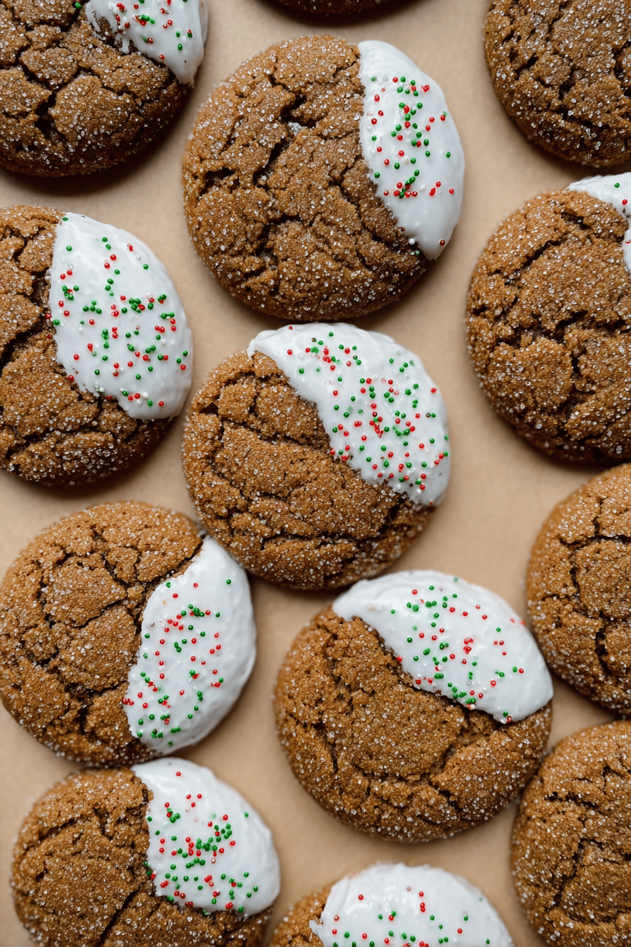 Chewy Molasses Cookies