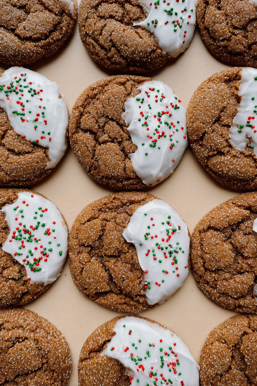 Chewy Molasses Cookies