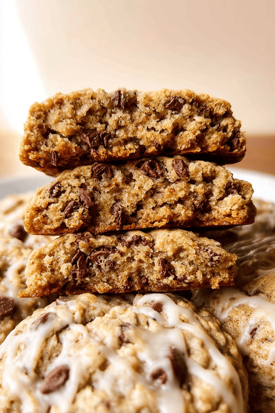 Oatmeal Chocolate Chip Cookies Soft And Chewy Recipe 7 Chewy Oatmeal Chocolate Chip Cookies