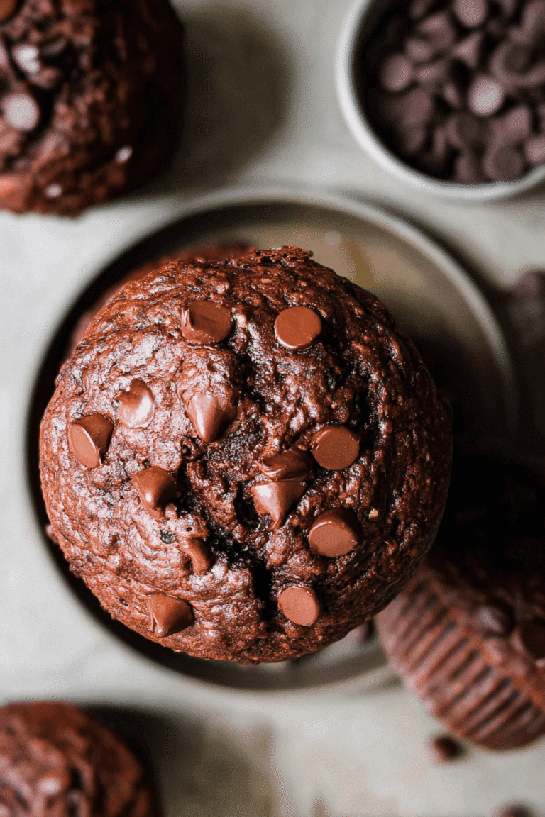 Chocolate Banana Chia Seed Muffins 98.Png