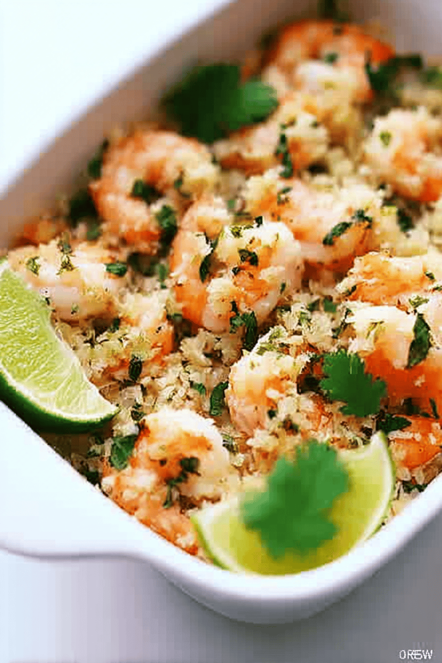 Cilantro Lime Baked Shrimp Recipe With Fresh Zesty Flavors 6 Cilantro Lime Baked Shrimp