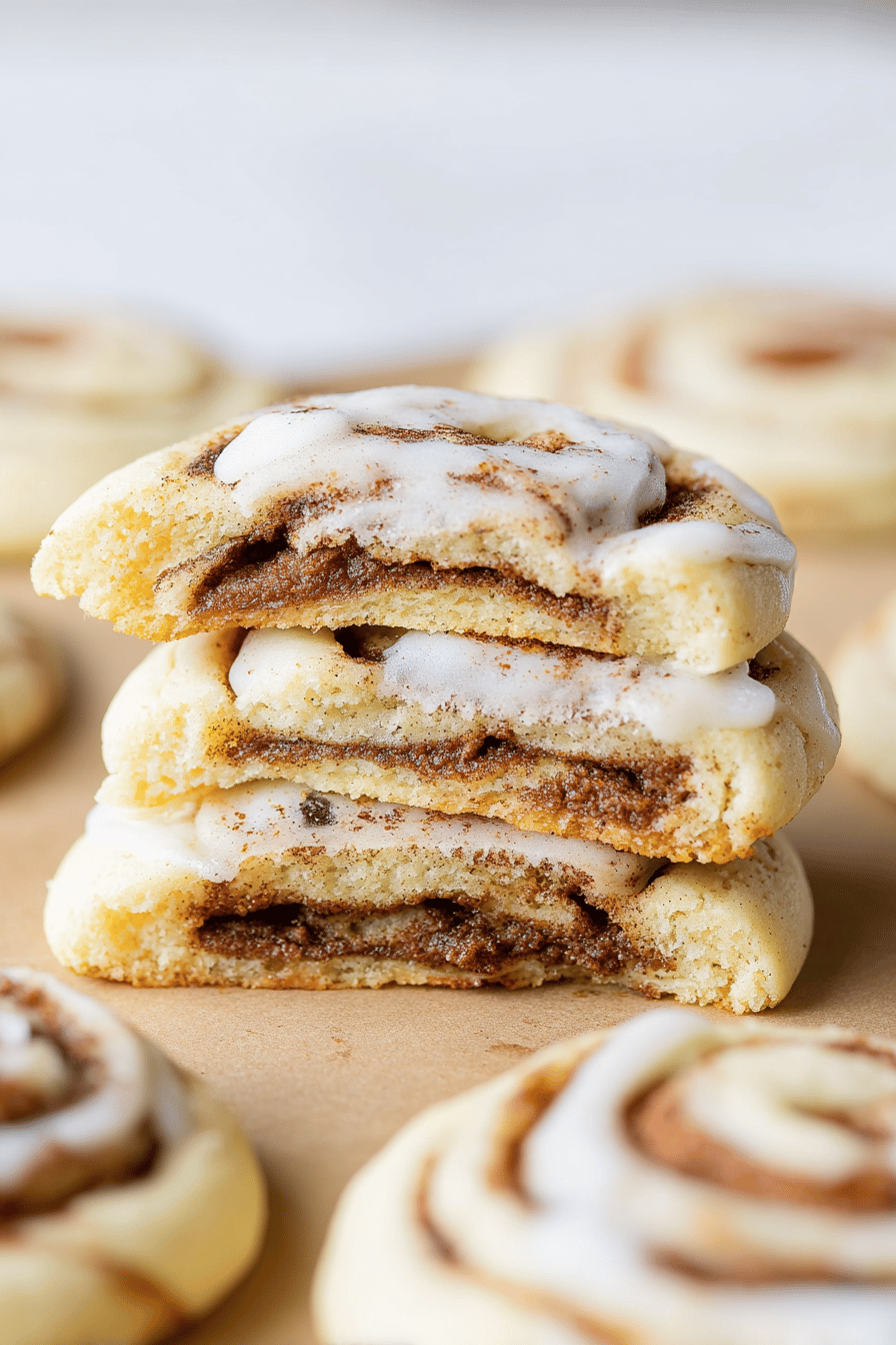 Cinnamon Roll Cookies Recipe With Soft Swirls And Sweet Glaze 6 Cinnamon Roll Cookies