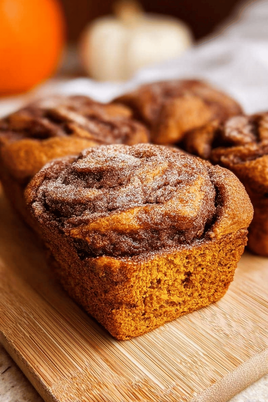 Cinnamon Swirl Pumpkin Bread