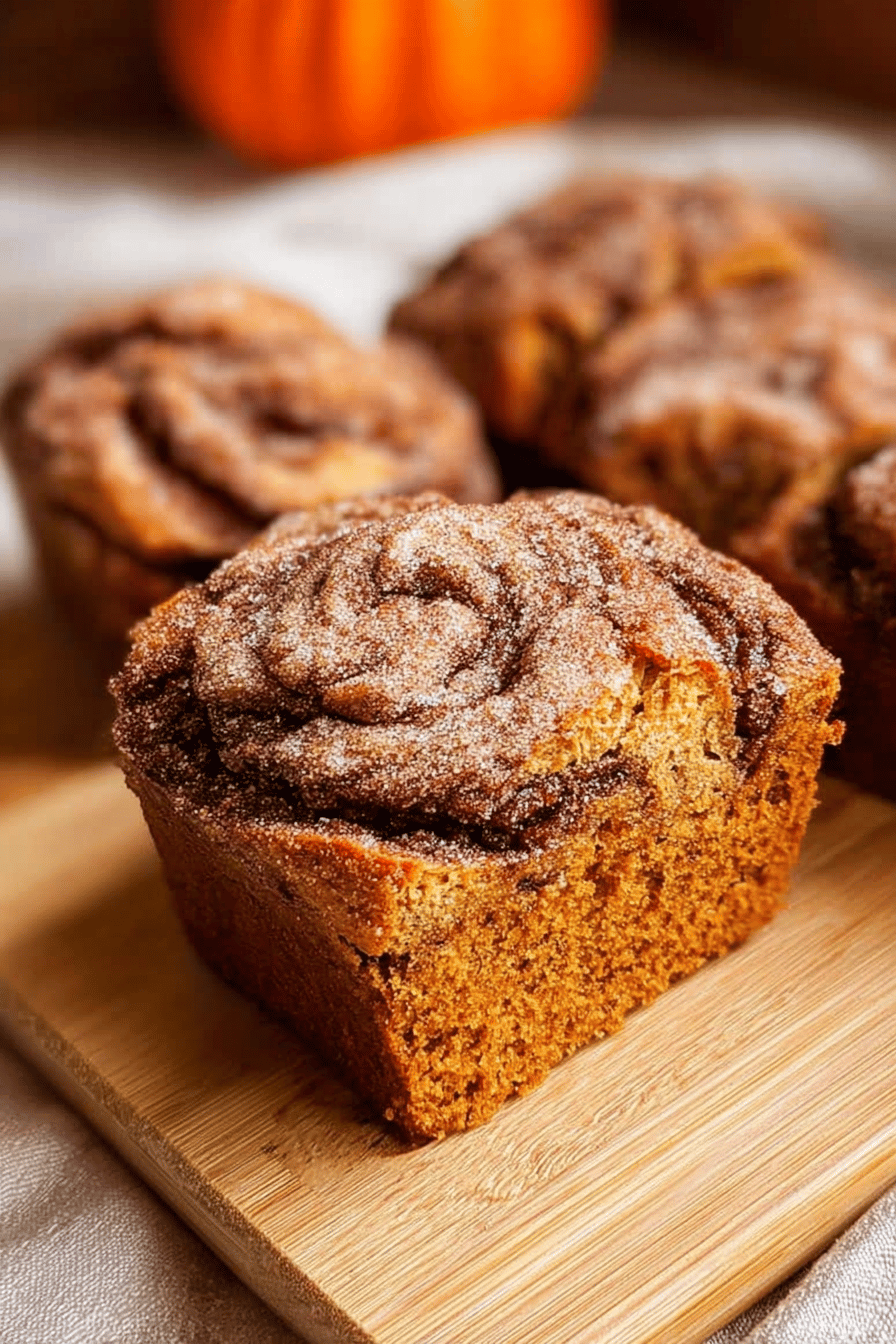 Cinnamon Swirl Pumpkin Bread