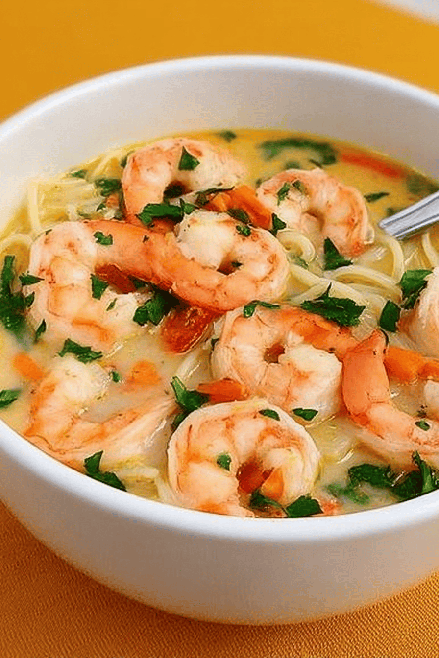 Coconut Shrimp Soup