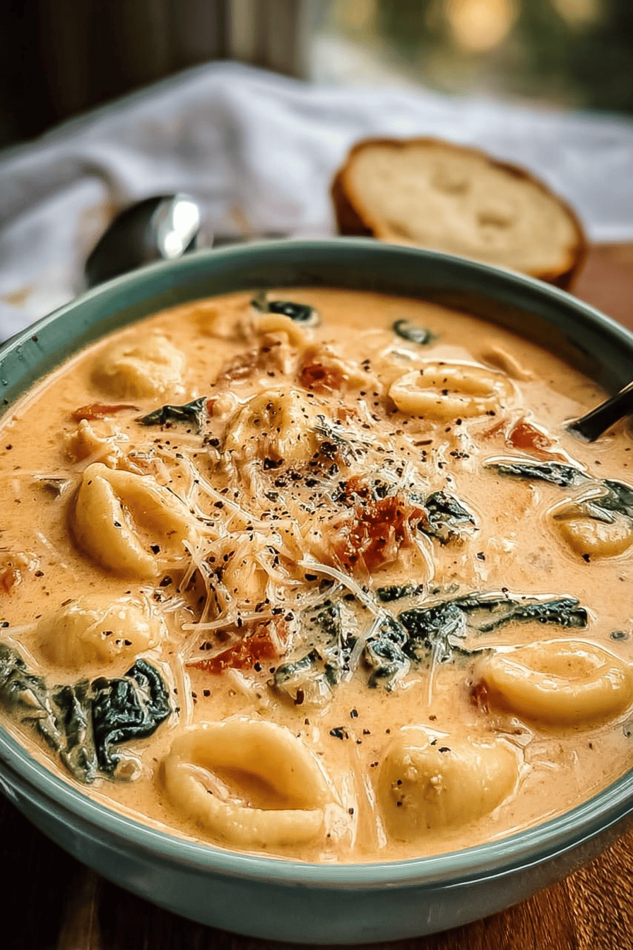 Creamy Tuscan Chicken Soup