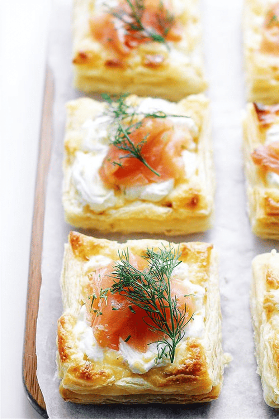 Easy Smoked Salmon And Cream Cheese Pastries