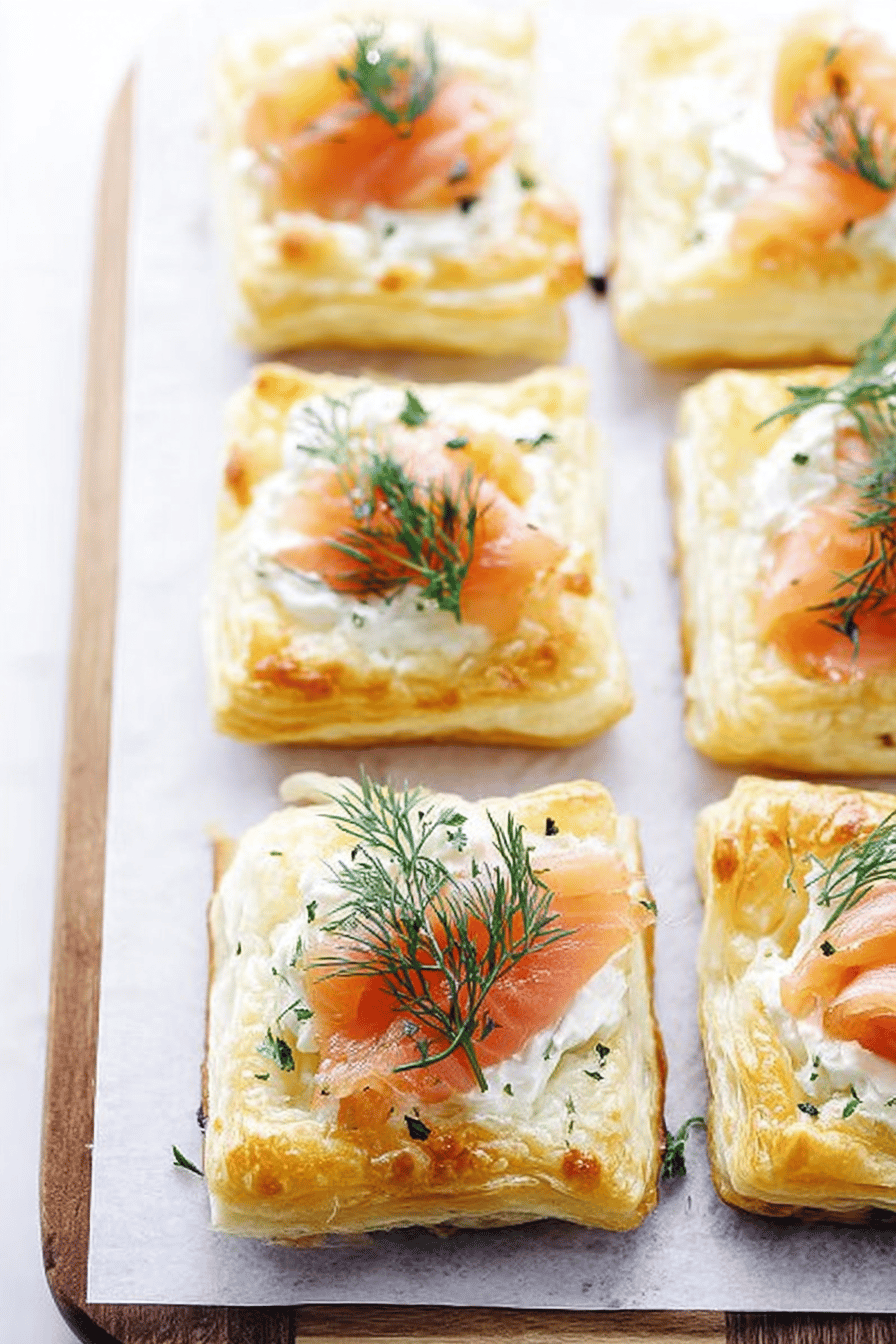 Easy Smoked Salmon And Cream Cheese Pastries
