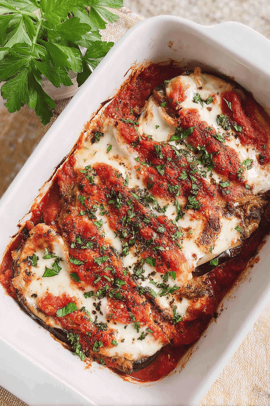 Eggplant Parmesan