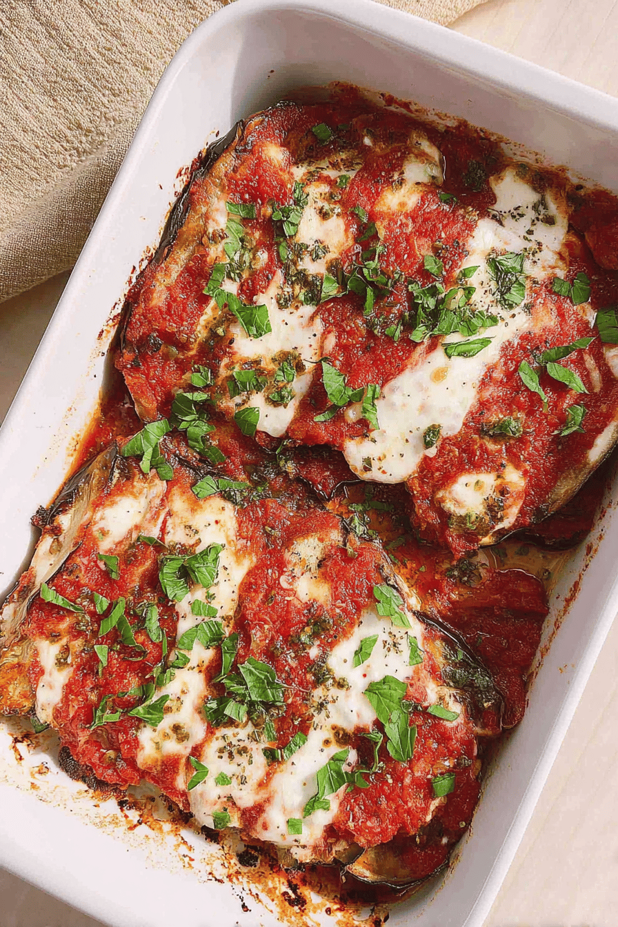 Eggplant Parmesan