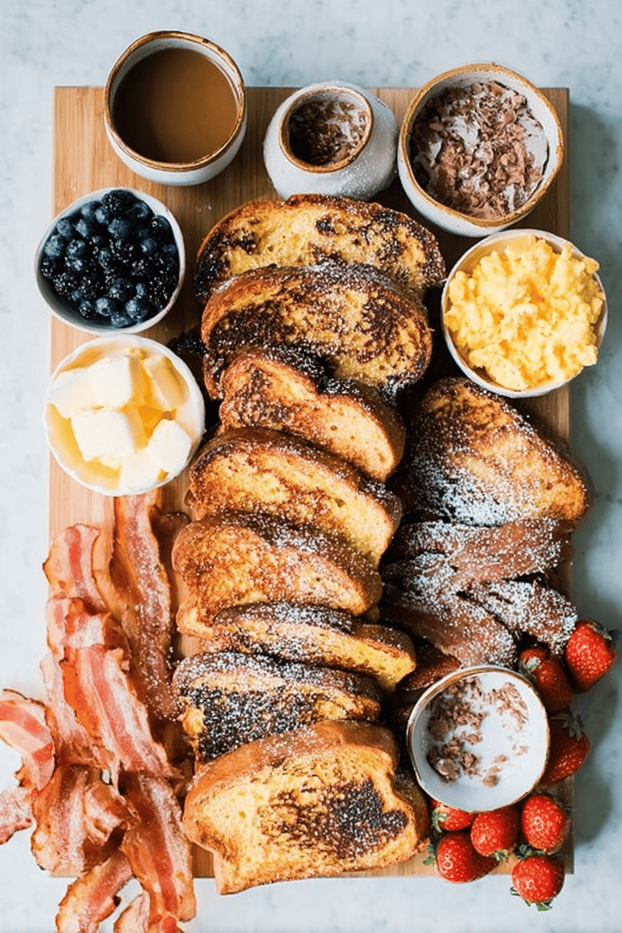 French Toast Breakfast Board
