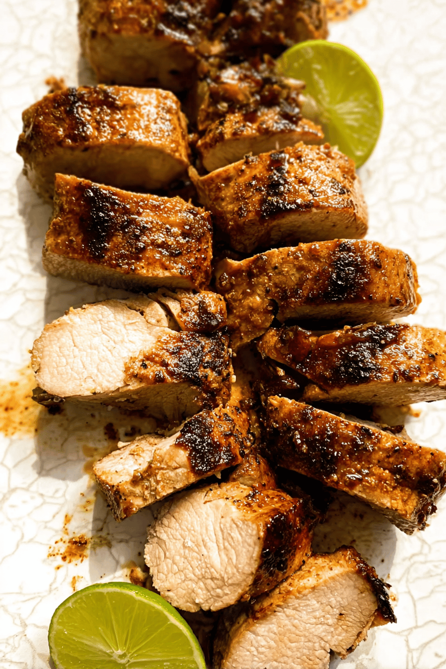 Ginger Lime Pork Tenderloin