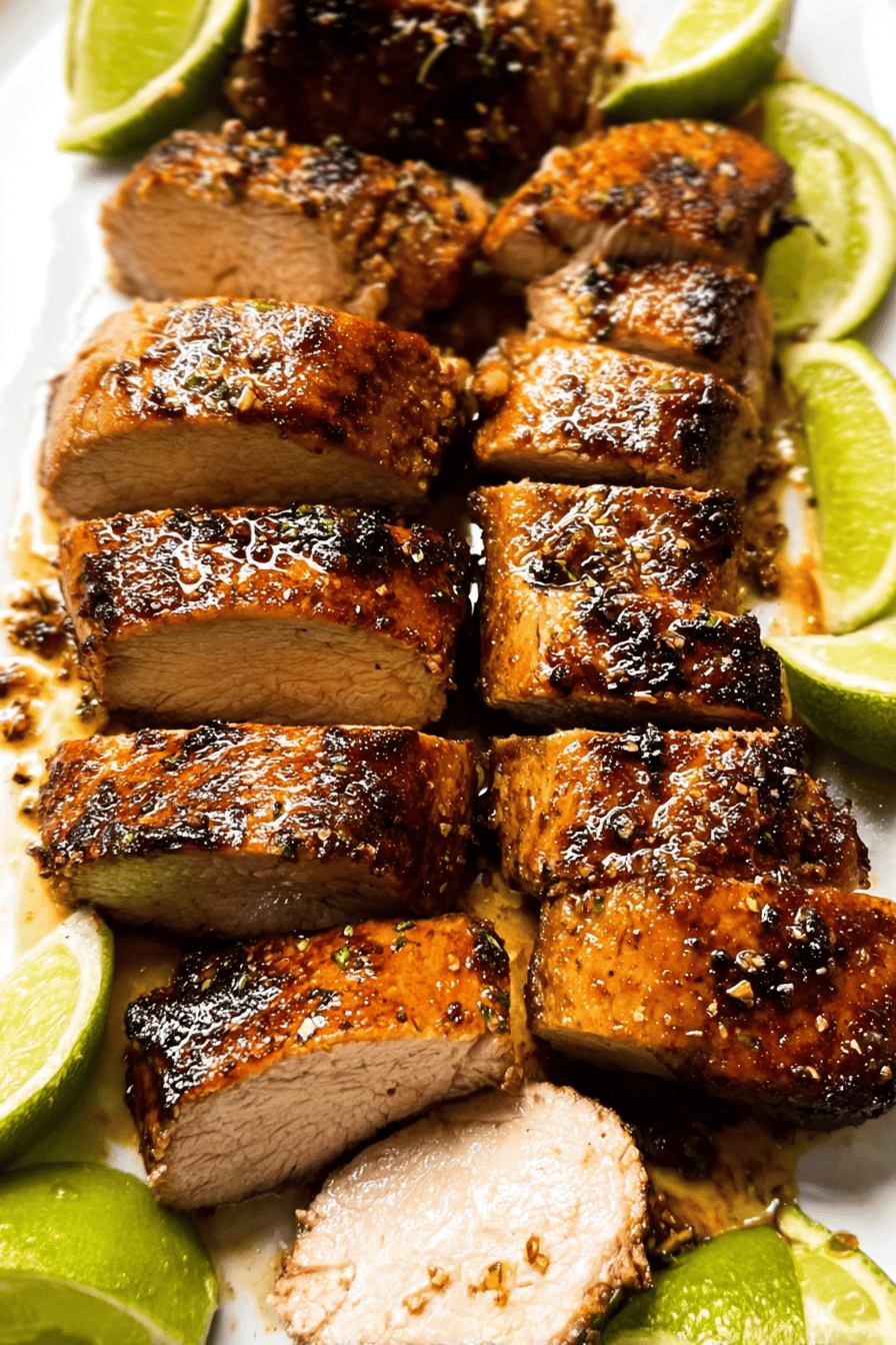 Ginger Lime Pork Tenderloin