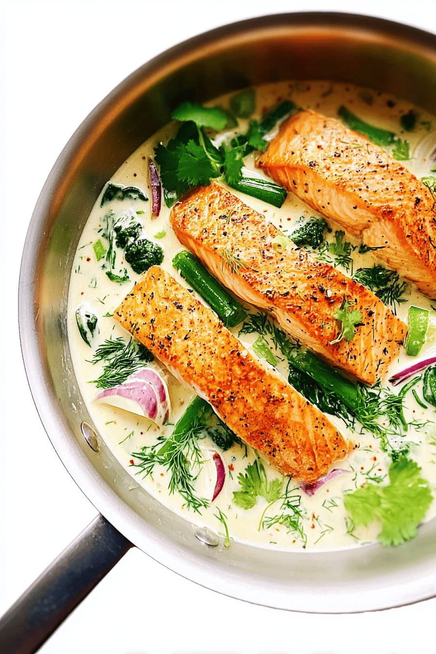 Green Curry Salmon
