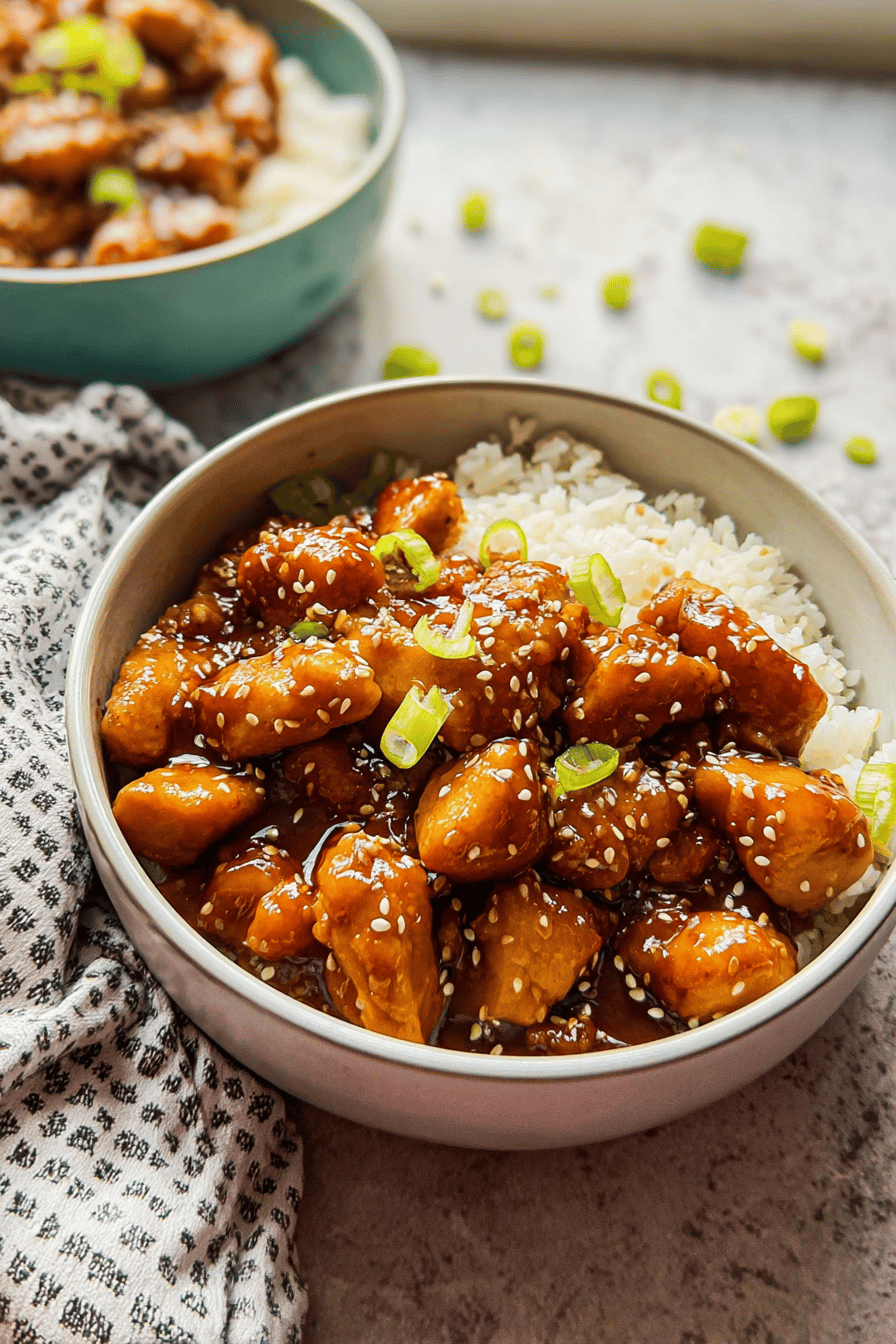 Healthy Orange Chicken