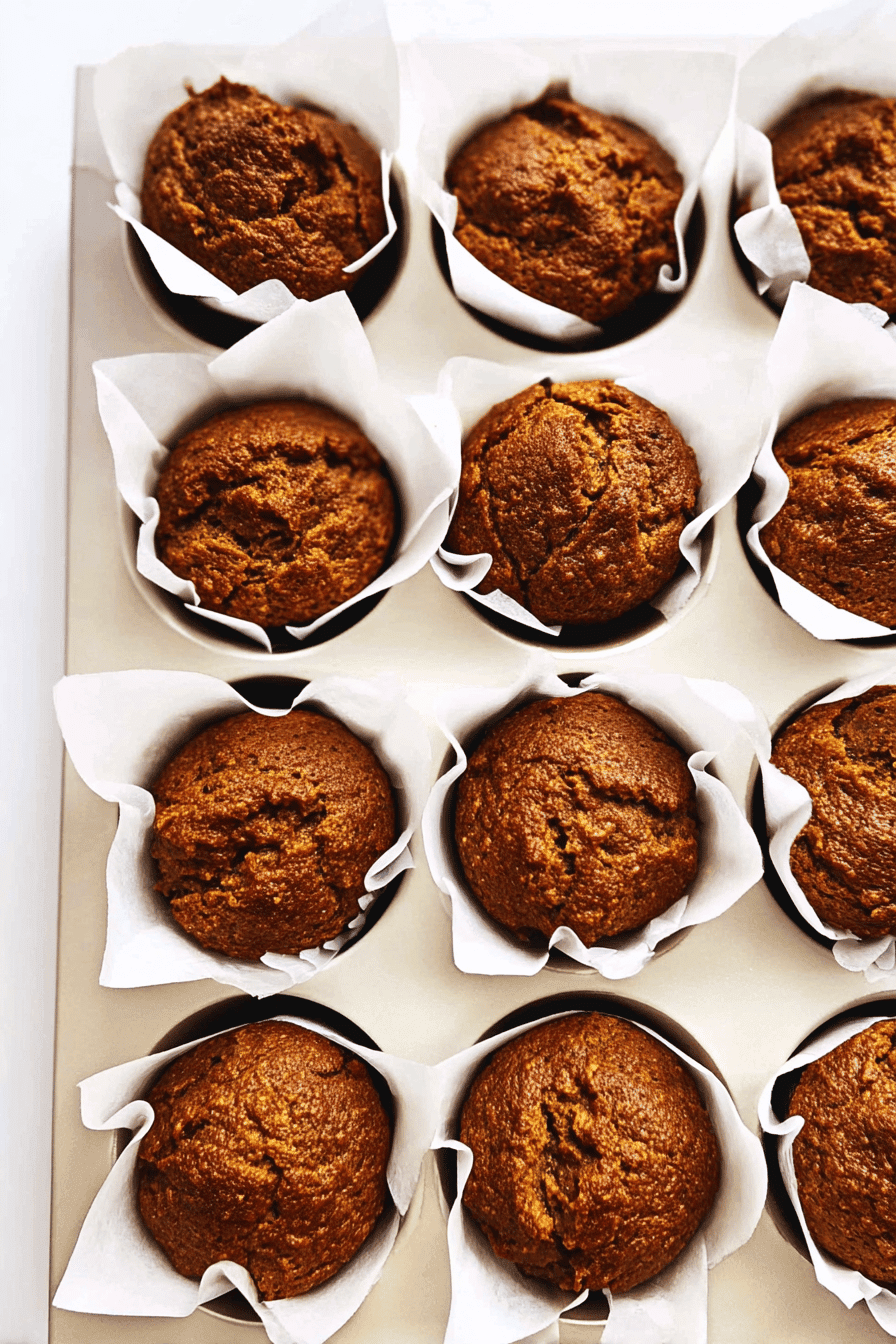 Healthy Pumpkin Muffins