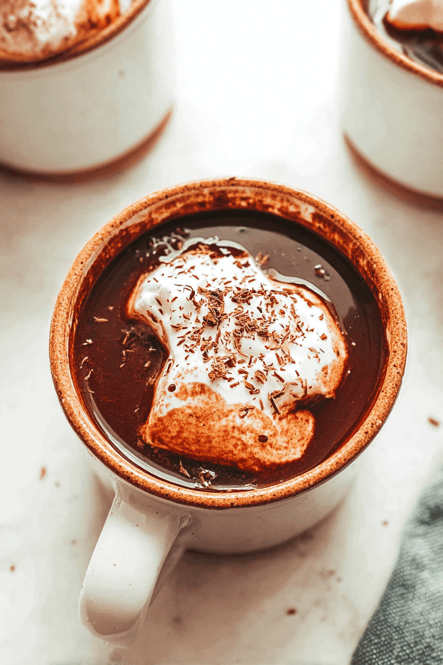 Homemade Hot Chocolate Recipe