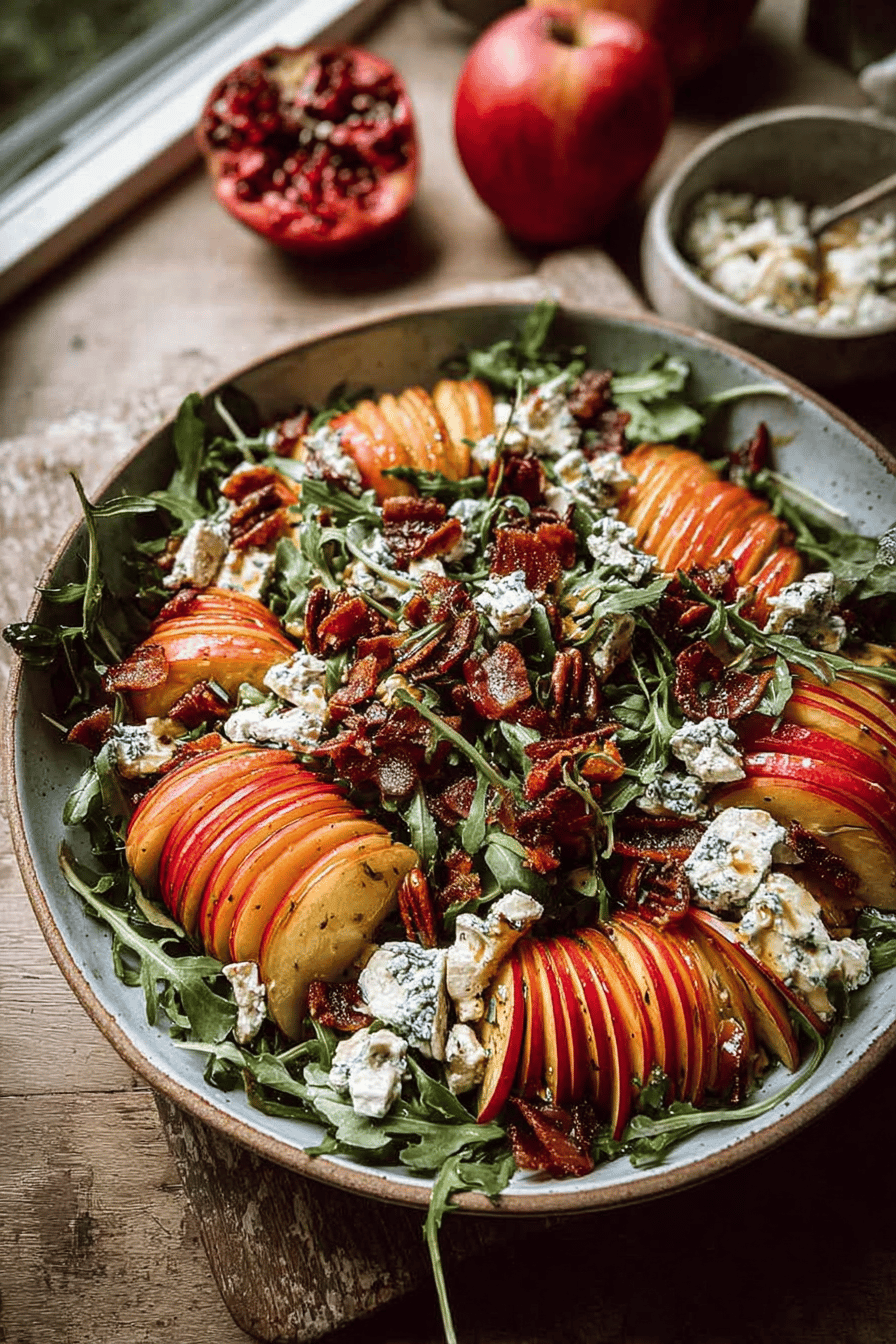 Honeycrisp Apple Feta Salad