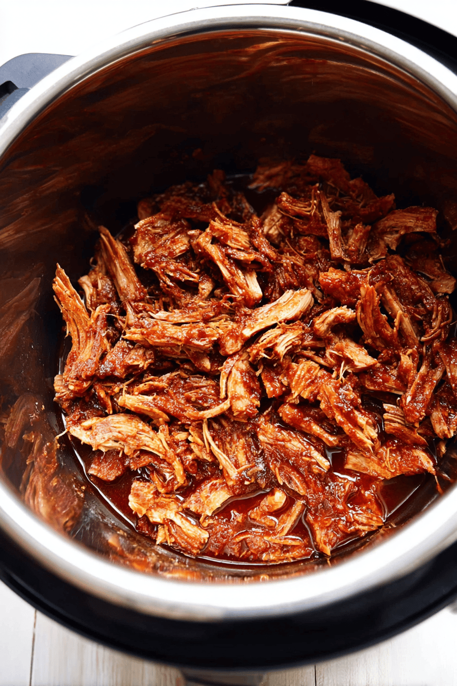 Instant Pot Bbq Pulled Pork