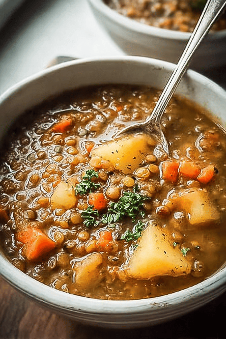 Lentil Potato Soup
