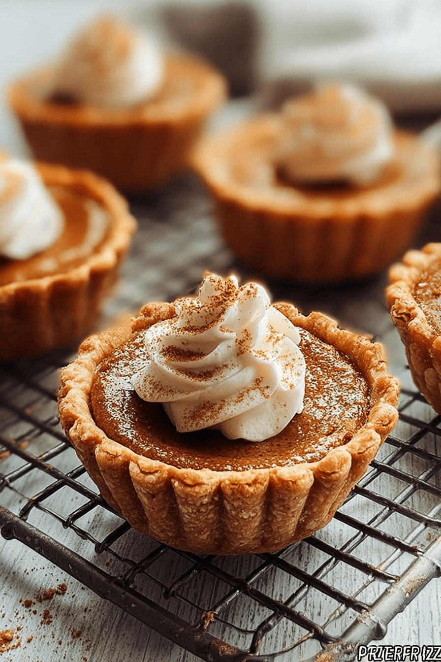 Mini Pumpkin Pies