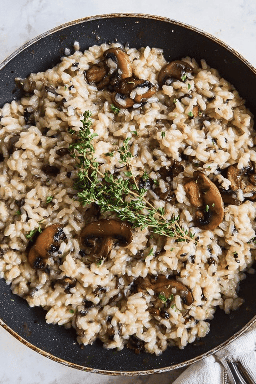 Mushroom Risotto