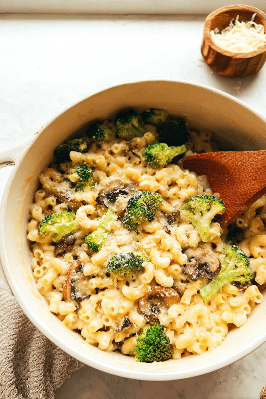 One Pot Broccoli Mac And Cheese