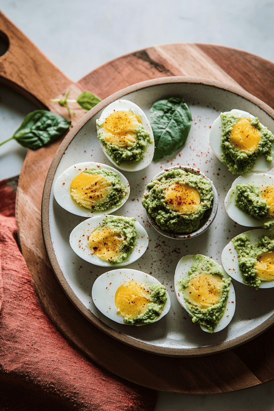 Parmesan Pesto Eggs