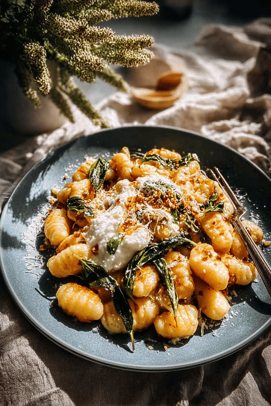 Potato Gnocchi Dinner Ideas