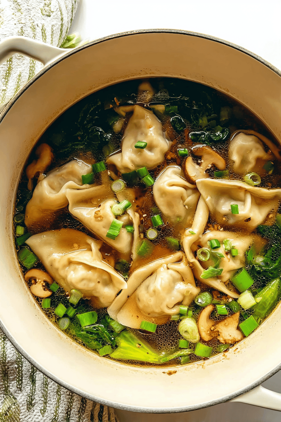 Potsticker Soup Recipe