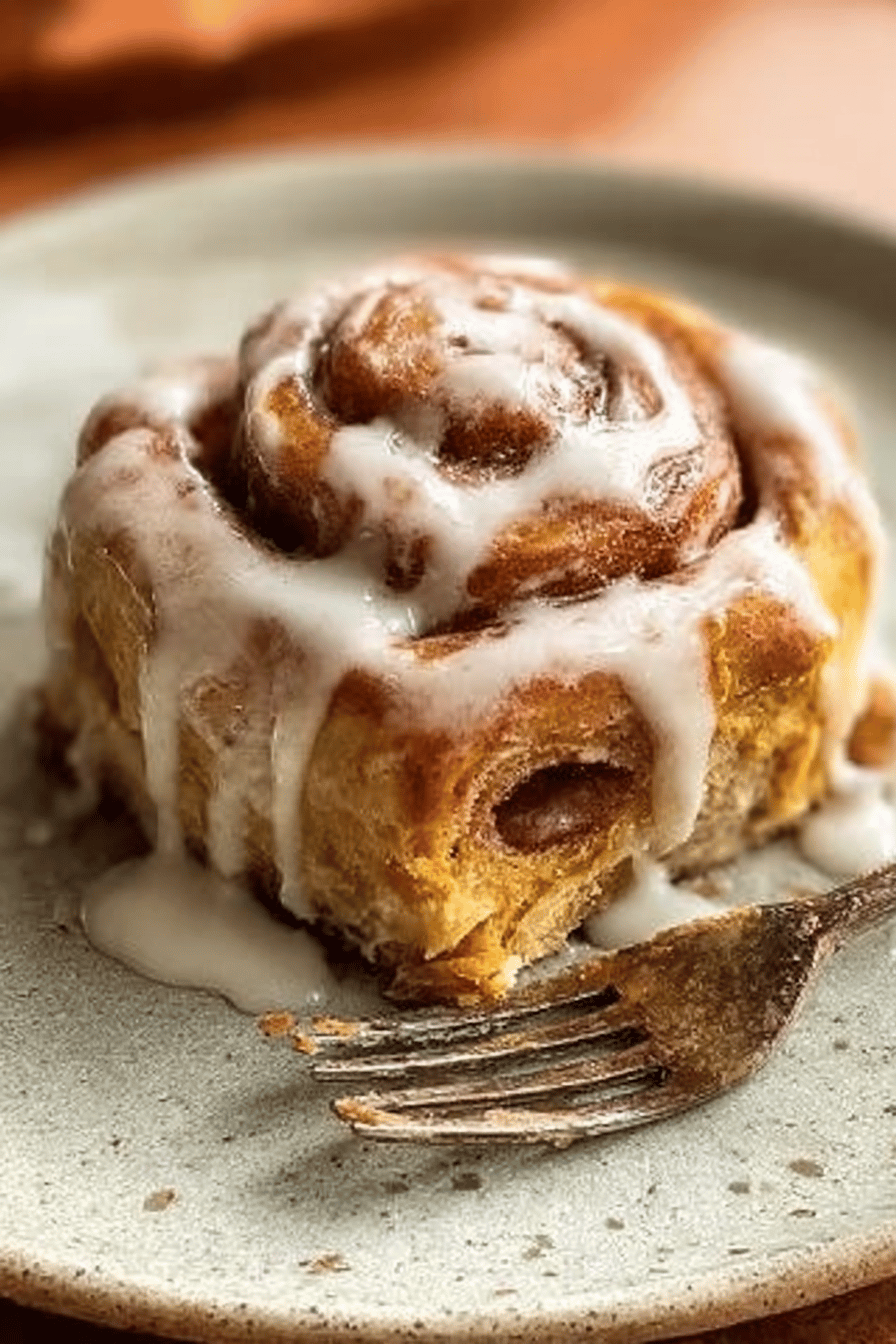 Pumpkin Cinnamon Rolls