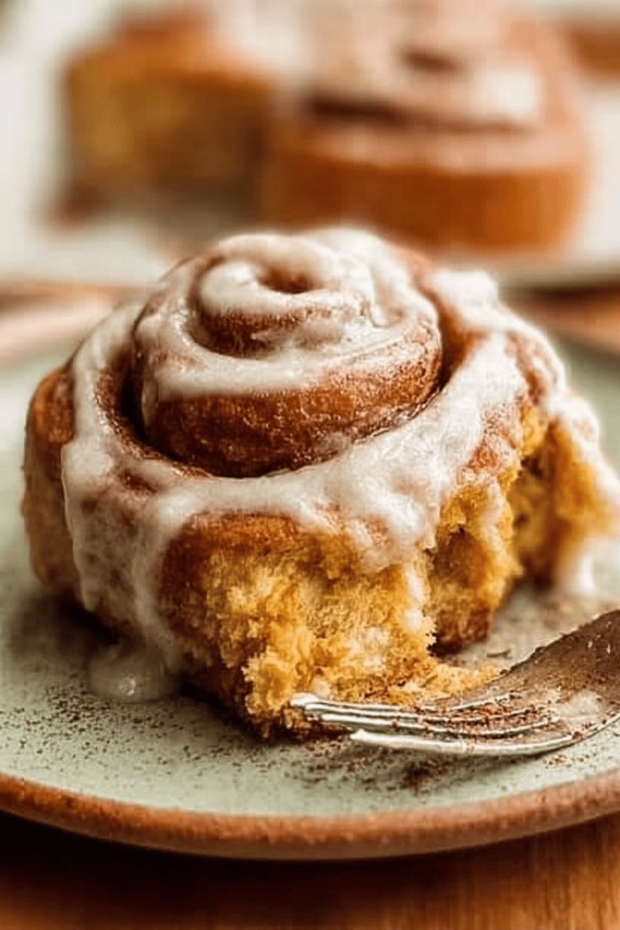 Pumpkin Cinnamon Rolls