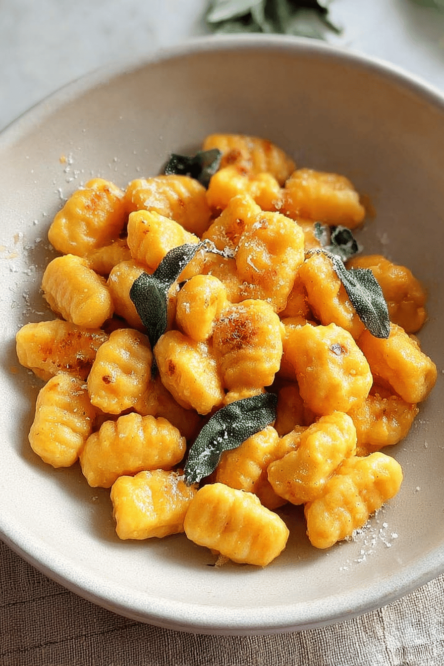 Pumpkin Gnocchi