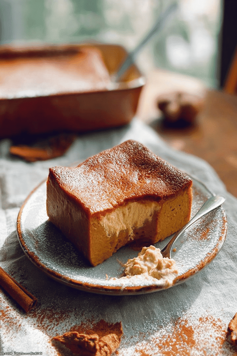 Pumpkin Magic Custard Cake 17.Png