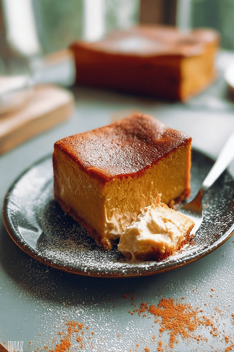 Pumpkin Custard Cake Recipe With Rich And Creamy Texture 6 Pumpkin Magic Custard Cake