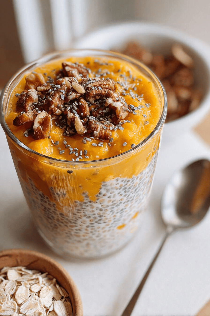 Pumpkin Overnight Oats