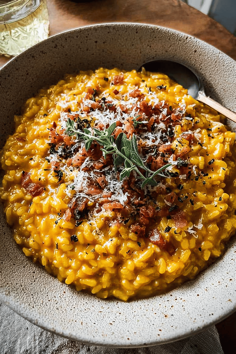 Pumpkin Risotto