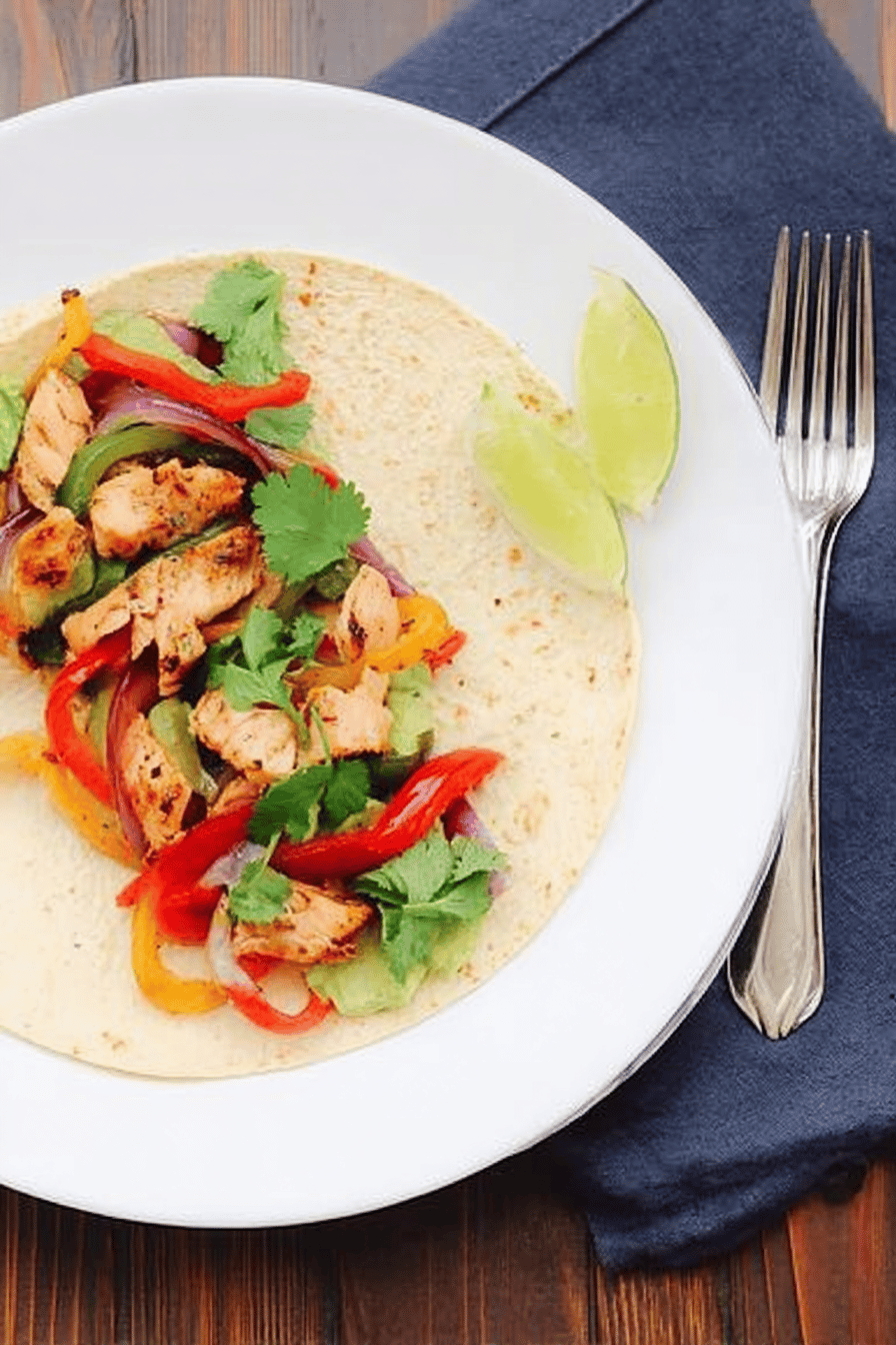 Salmon Fajitas
