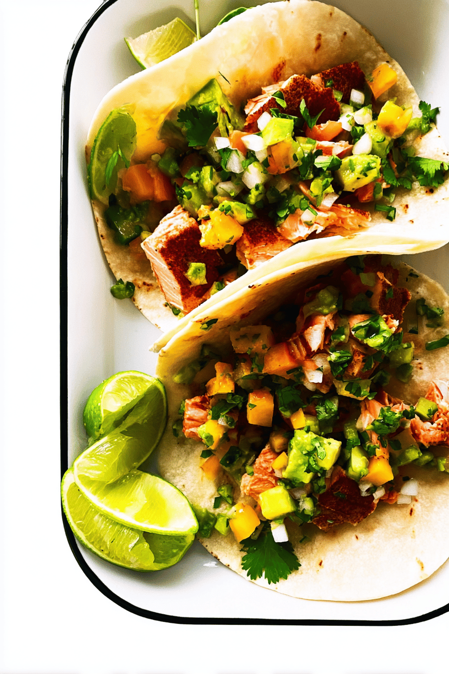 Salmon Tacos